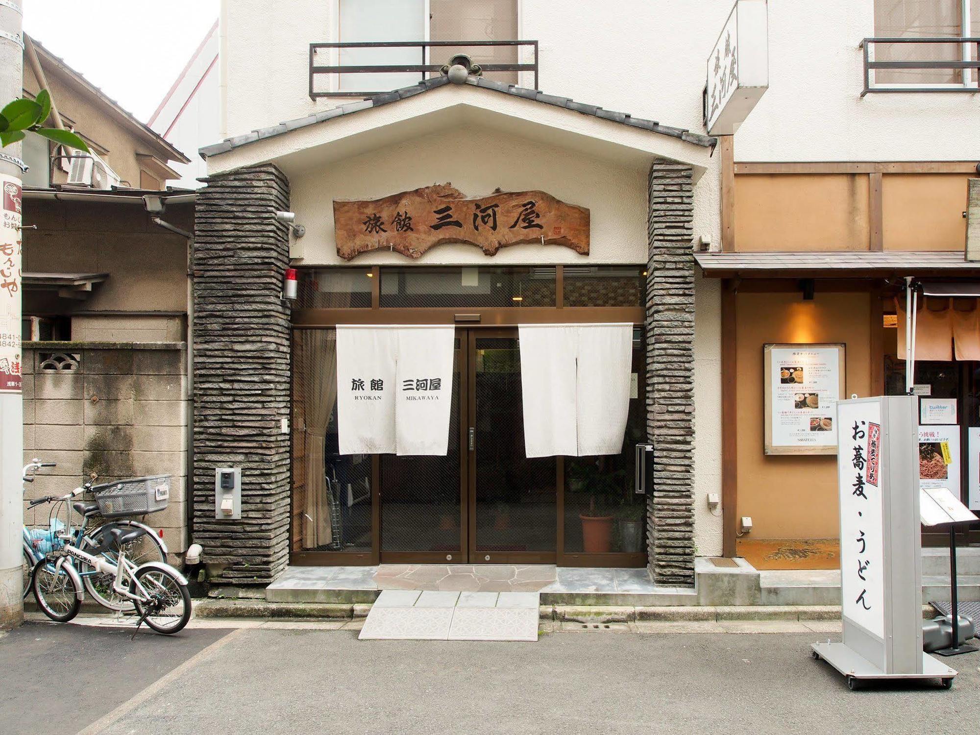 Ryokan Mikawaya Tokyo Bagian luar foto